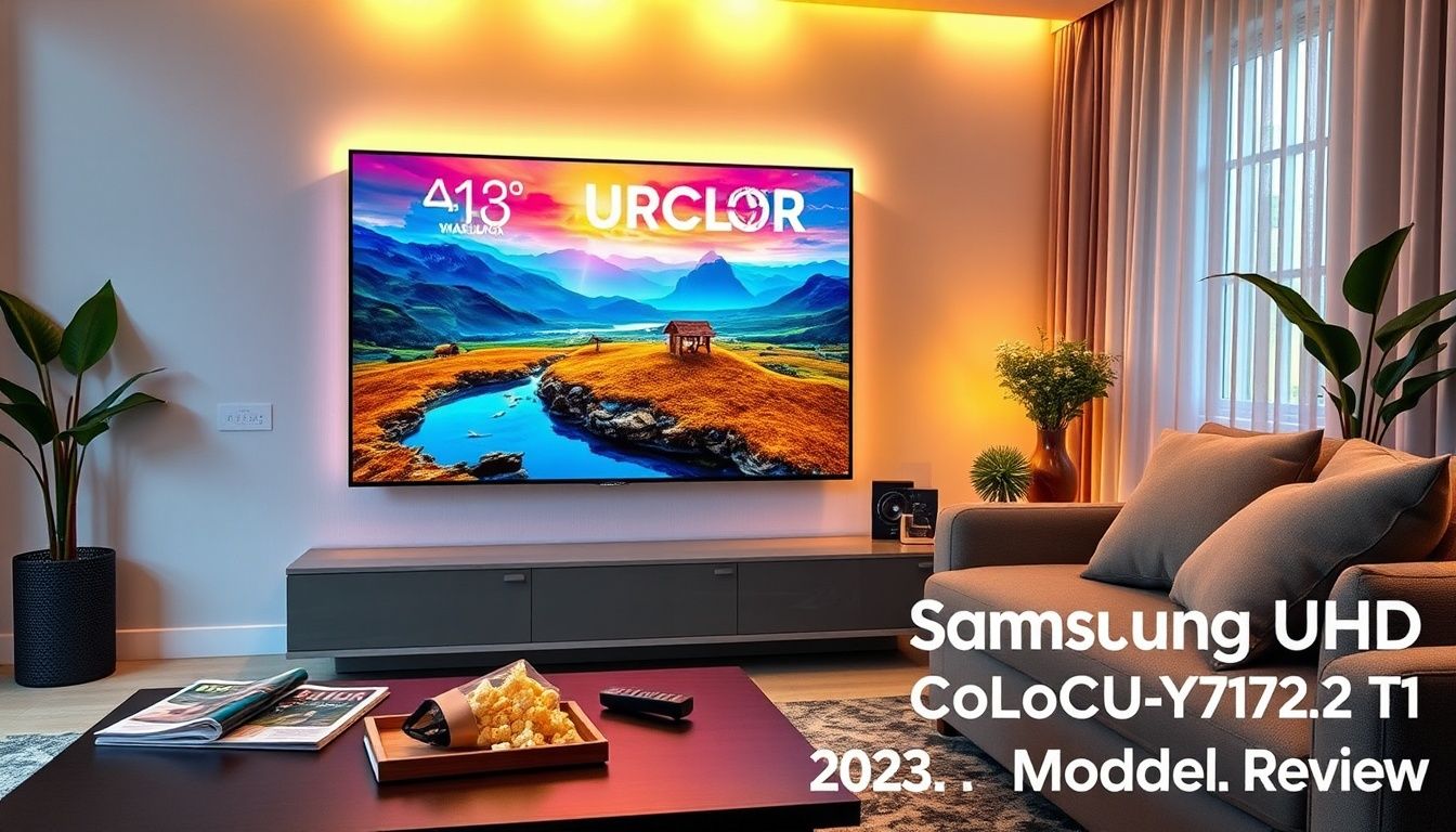 Samsung Crystal UHD CU7172 50 Zoll UE50CU7172UXXH Smart TV 2023 Test