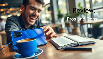 Samsung Galaxy A15 5G Smartphone Blue Black