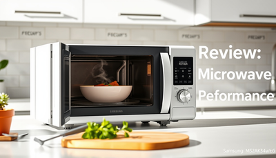 Samsung MS2AK3515AW/EG Mikrowelle Test