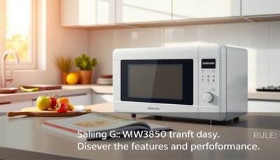 Samsung MW3500 Mikrowelle MS23K3614AW/EG Test