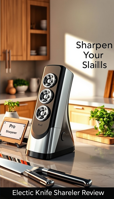 Sharpeak 198H-SPK Profi Messerschärfer Elektrisch Test