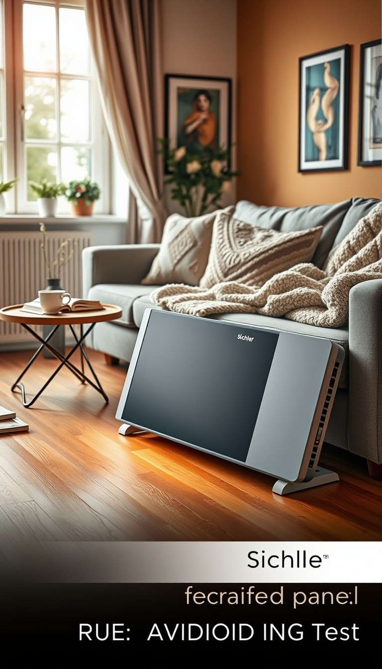 Sichler Haushaltsgeräte Infrarot Panel Test