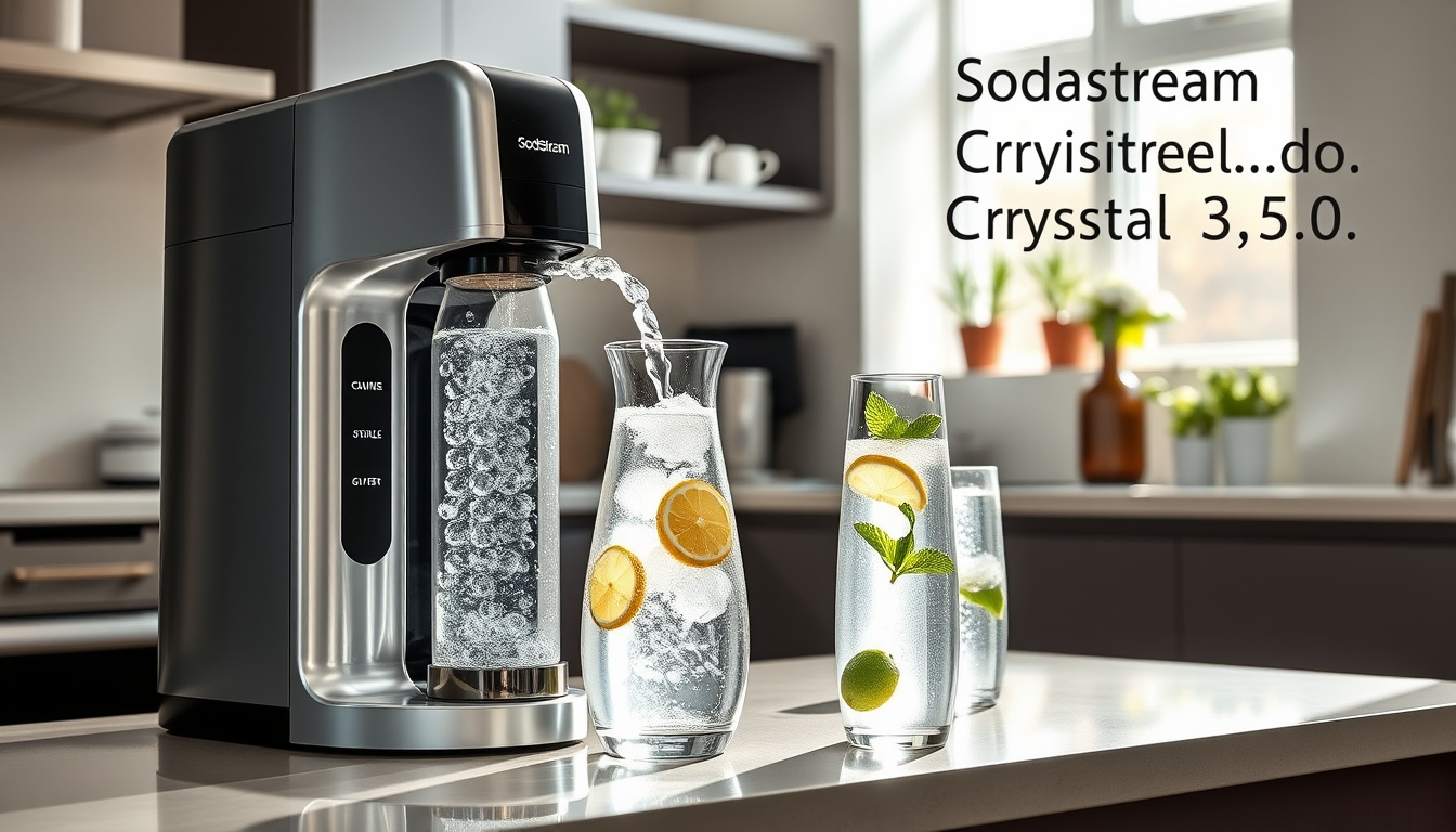 SodaStream Crystal 3.0 Wassersprudler Test