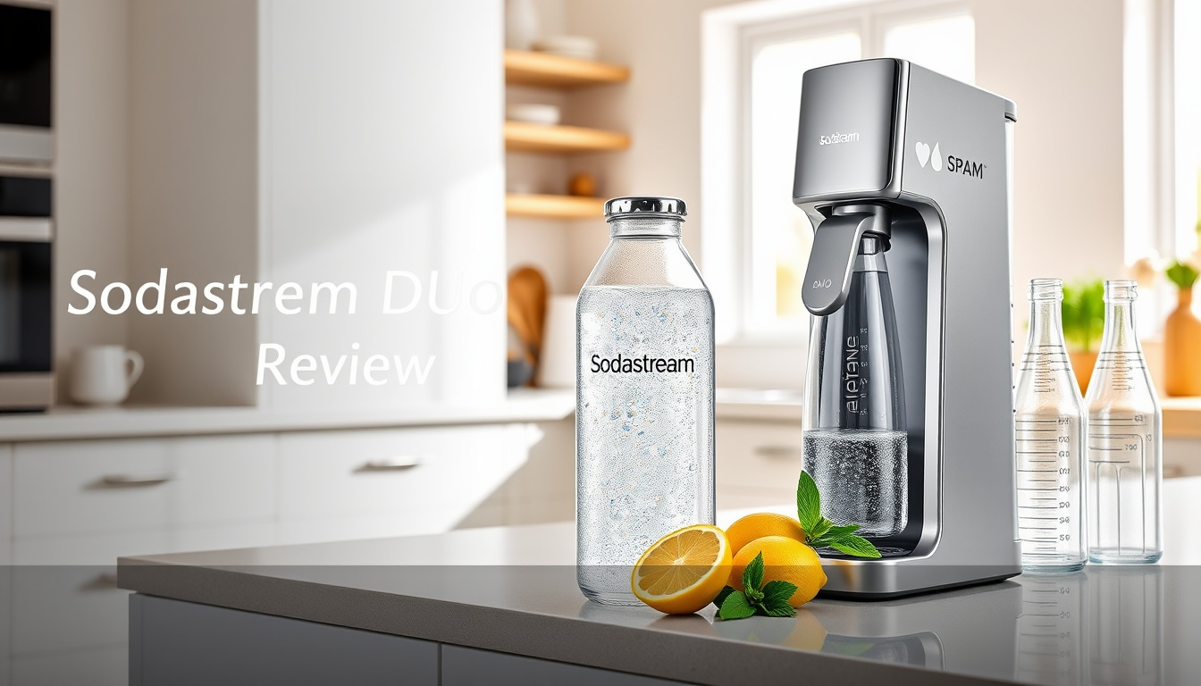 SodaStream Wassersprudler DUO mit CO2-Zylinder Test