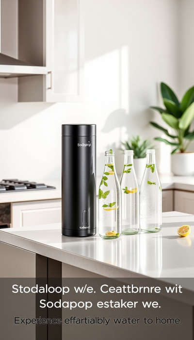 Sodapop Wassersprudler Logan Starterset Test