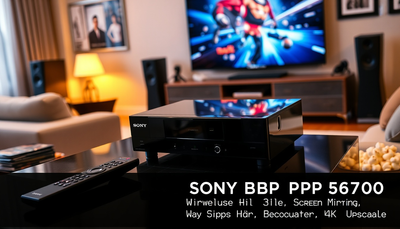 Sony BDP-S6700 Blu-ray Player schwarz