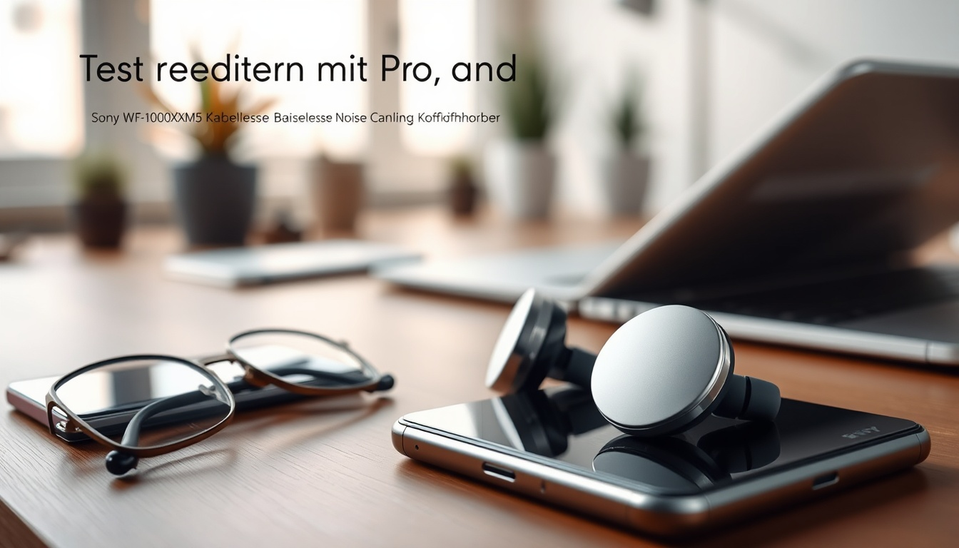 Sony WF-1000XM5 Kabellose Noise Cancelling Kopfhörer Bluetooth In Ear Silber