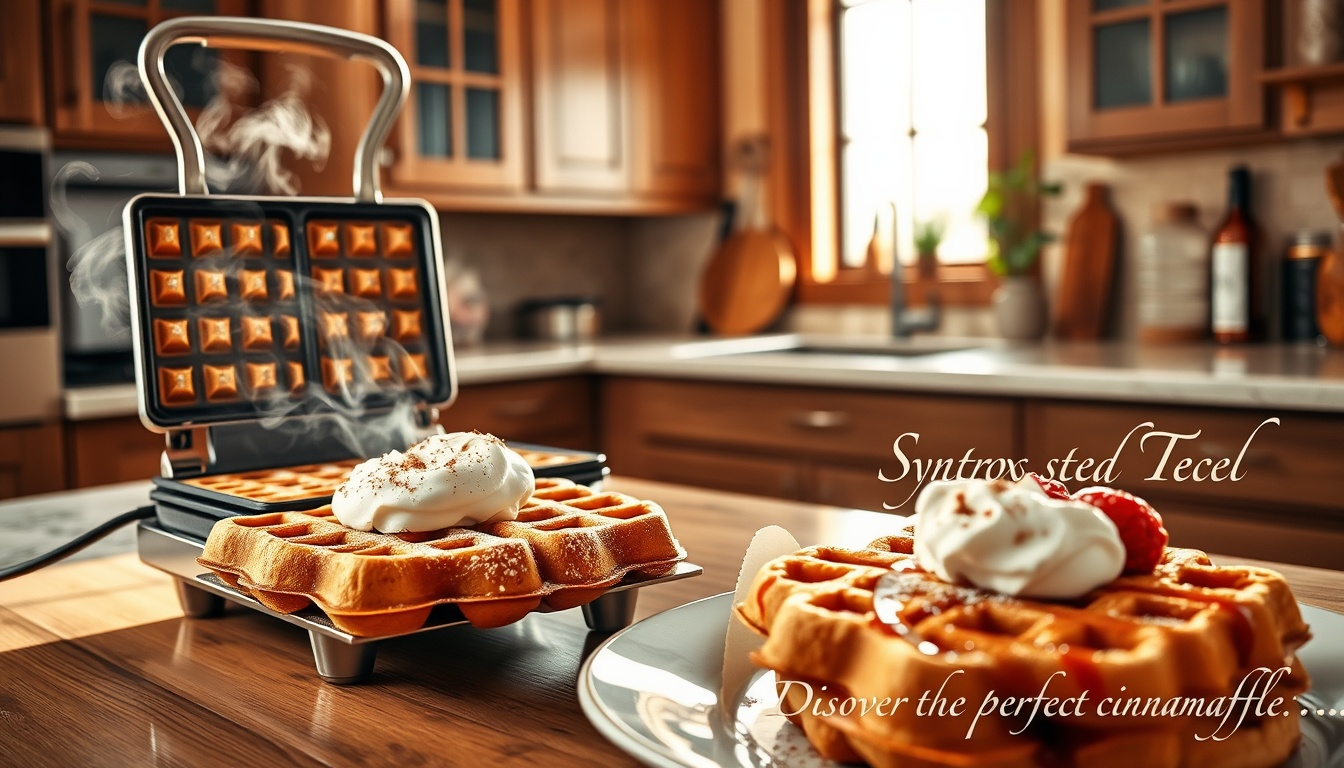 Syntrox Germany Edelstahl Zimtwaffelautomat Test