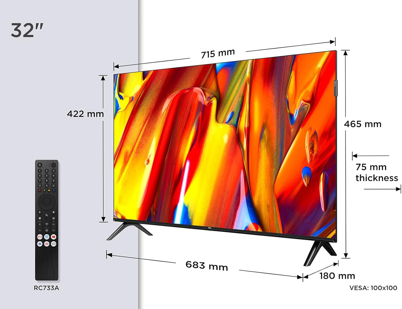 TCL 32V5C im Test