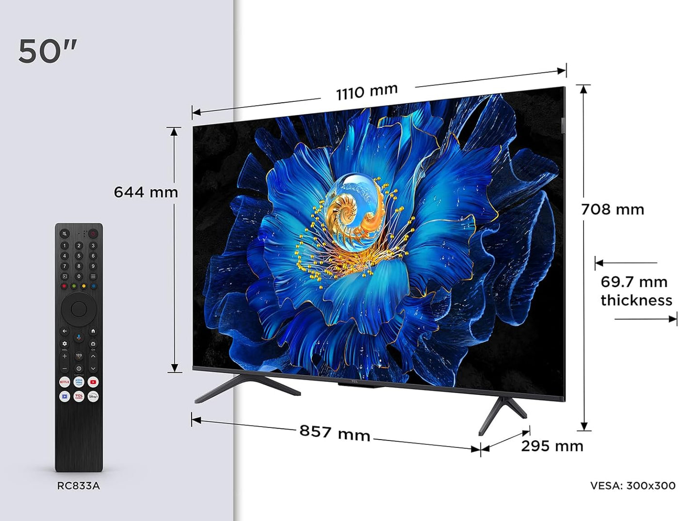 TCL 50C61KS im Test