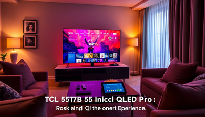 TCL 55T7B 55 Zoll QLED Pro Smart TV Test