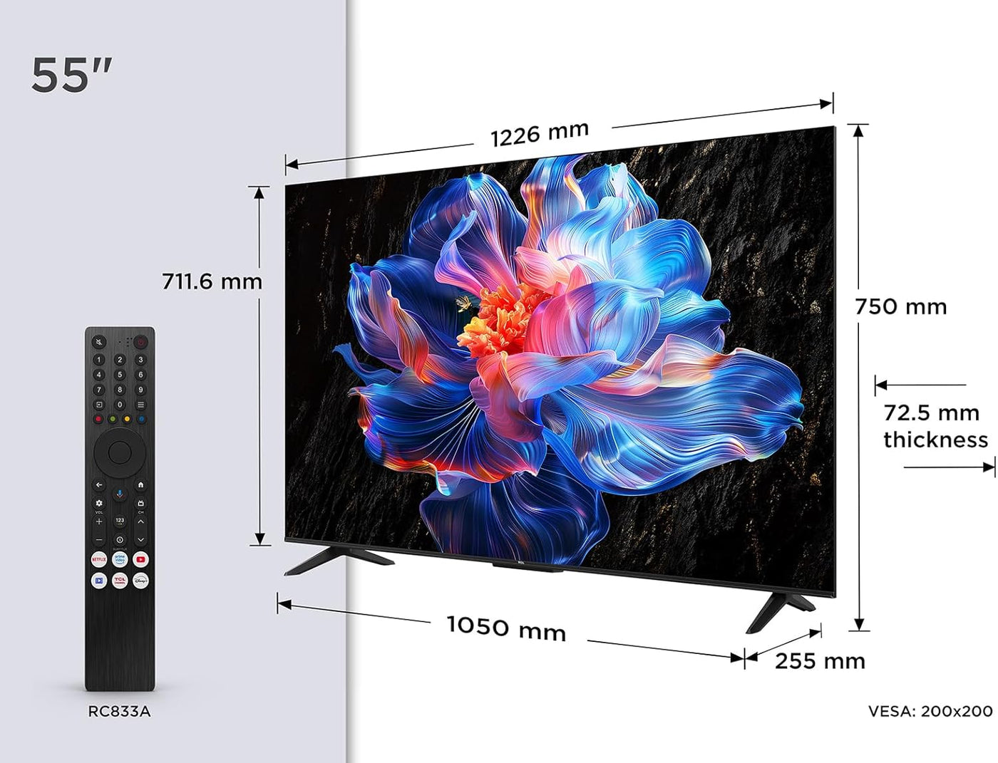 TCL 55V6C im Test