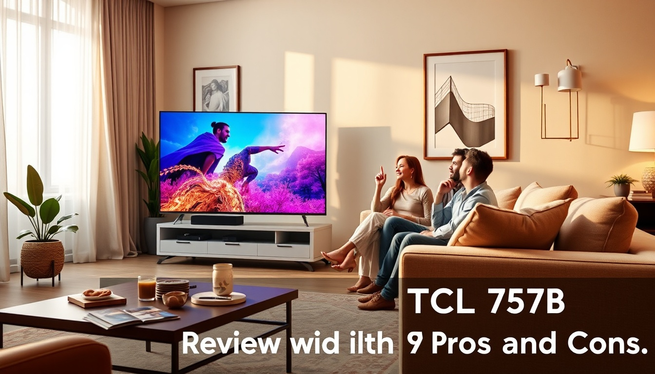 TCL 75T7B 75 Zoll QLED Pro Fernseher Smart TV