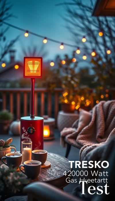 TRESKO 4200 Watt Gasheizung Test