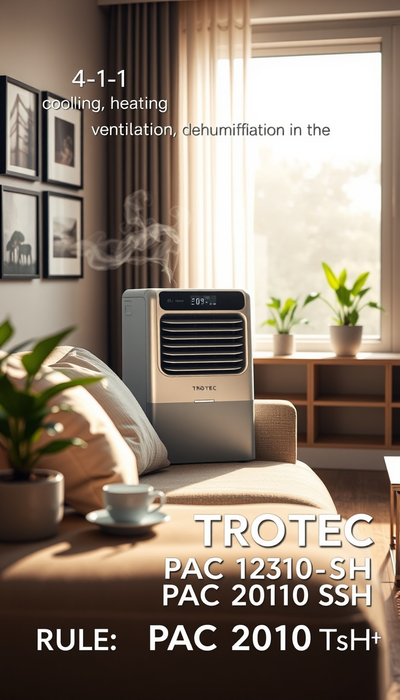 TROTEC Lokales Klimagerät mit Heizfunktion PAC 2010 SH Test