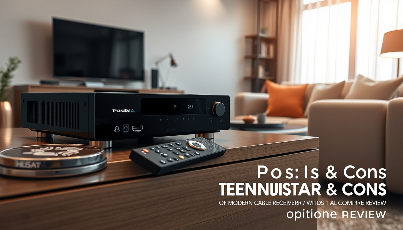 TechniSat TECHNISTAR K4 ISIO Kabel Receiver schwarz