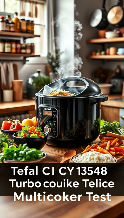 Tefal CY7548 Turbo Cuisine Multikocher Test