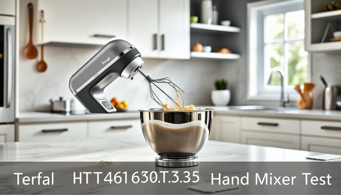 Tefal HT462138 Prep'Mix Handmixer Test