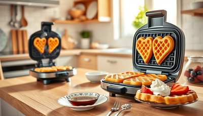 Tefal Herzwaffeleisen WM310D Waffelmaker Test