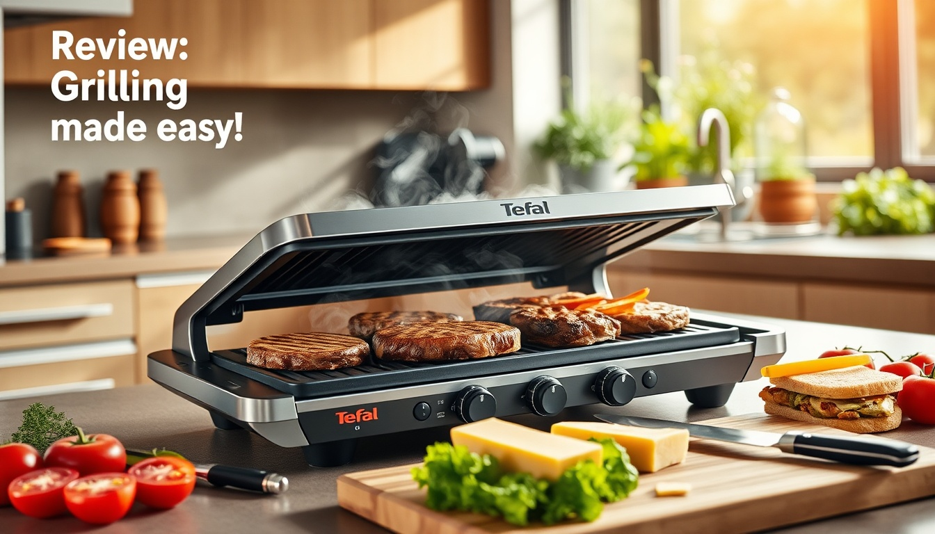 Tefal Kontaktgrill Inicio GC241D Test