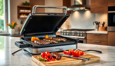 Tefal OptiGrill 4in1 Kontaktgrill mit Backschale GC776D10 Test