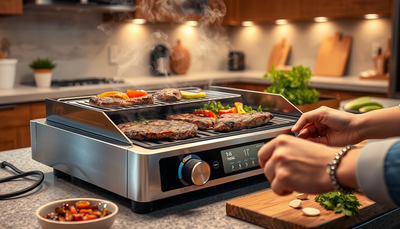 Tefal OptiGrill Kontaktgrill GC705D16 Test