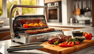 Tefal OptiGrill Kontaktgrill GC712D12