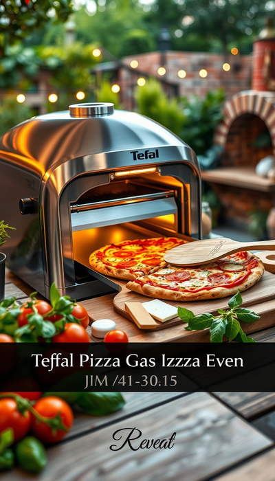 Tefal Pizza Pronto Gas-Pizzaofen JM413015 Test