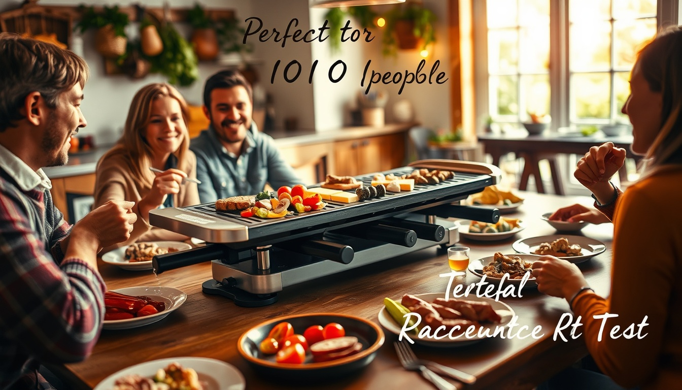 Tefal Raclette Ambiance RE4588 Test