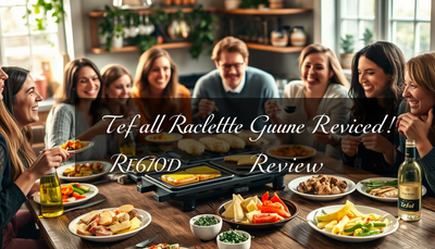 Tefal Raclette Gourmet RE610D Test