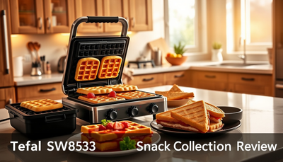 Tefal SW853D Snack Collection Waffeleisen Test