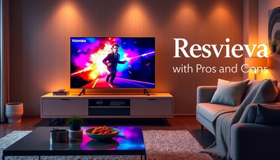 Toshiba 43 Zoll Fernseher Smart TV 43UV3463DAW