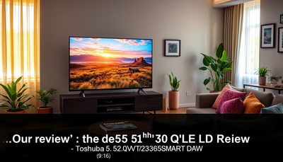 Toshiba 55QV2363DAW 55 Zoll QLED Fernseher Smart TV Test