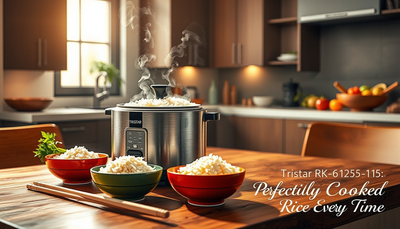 Tristar RK-6126 Reiskocher Test