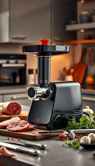 Twinzee Elektrischer Fleischwolf mit Wurstfüller Test