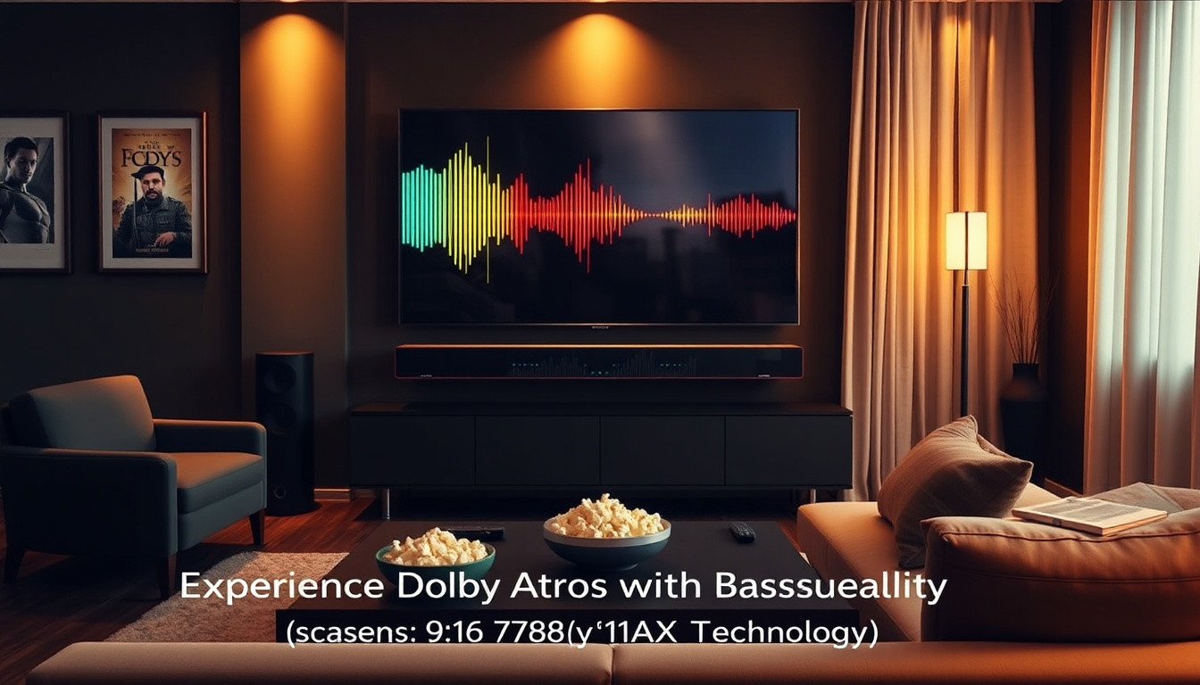 ULTIMEA Nova S50 Soundbar für TV Geräte mit Dolby Atmos BassMAX