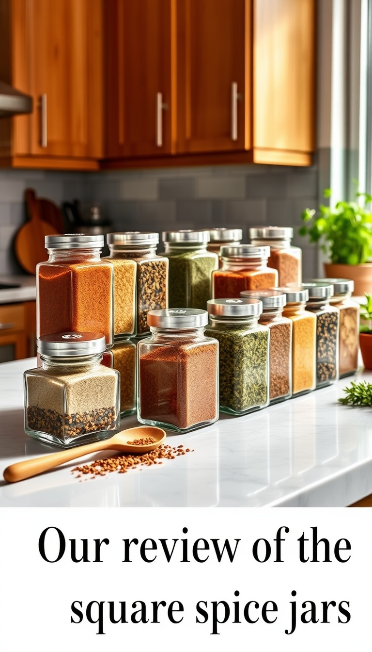 VonBueren Gewürzgläser eckig Test