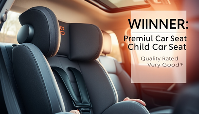 WALSER Premium Kinder Sitzerhöhung Auto Test