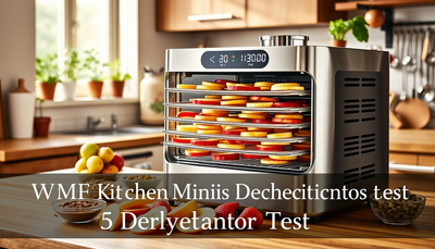 WMF Küchenminis Dörrautomat Edelstahl Test