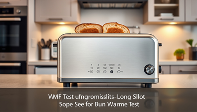 WMF Küchenminis Toaster Langschlitz mit Brötchenaufsatz Test