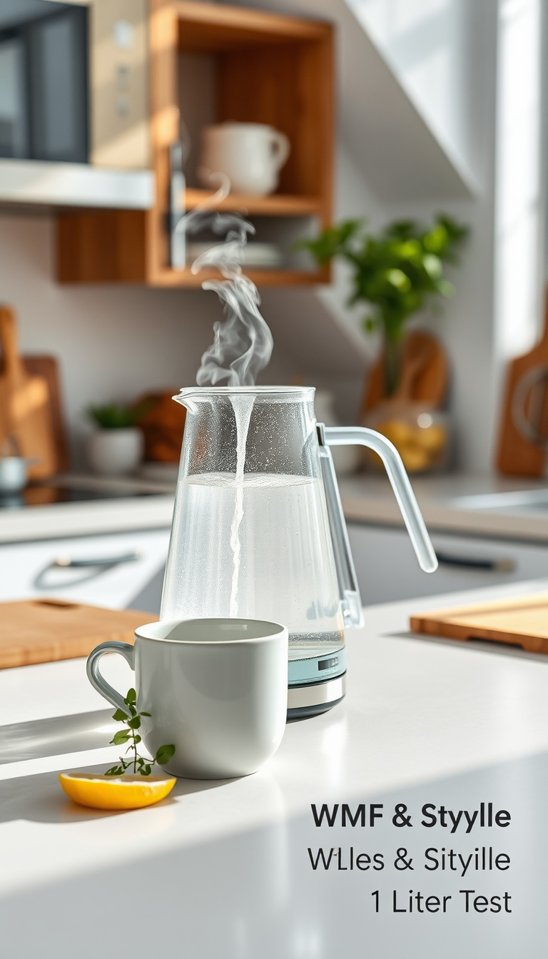WMF Küchenminis Wasserkocher Glas 1 Liter Test