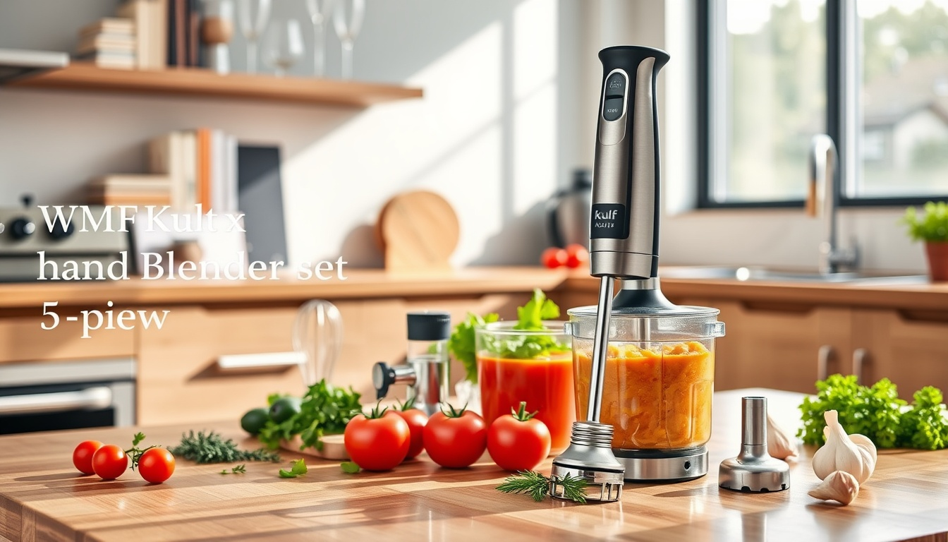 WMF Kult X Stabmixer Set 5-teilig Test