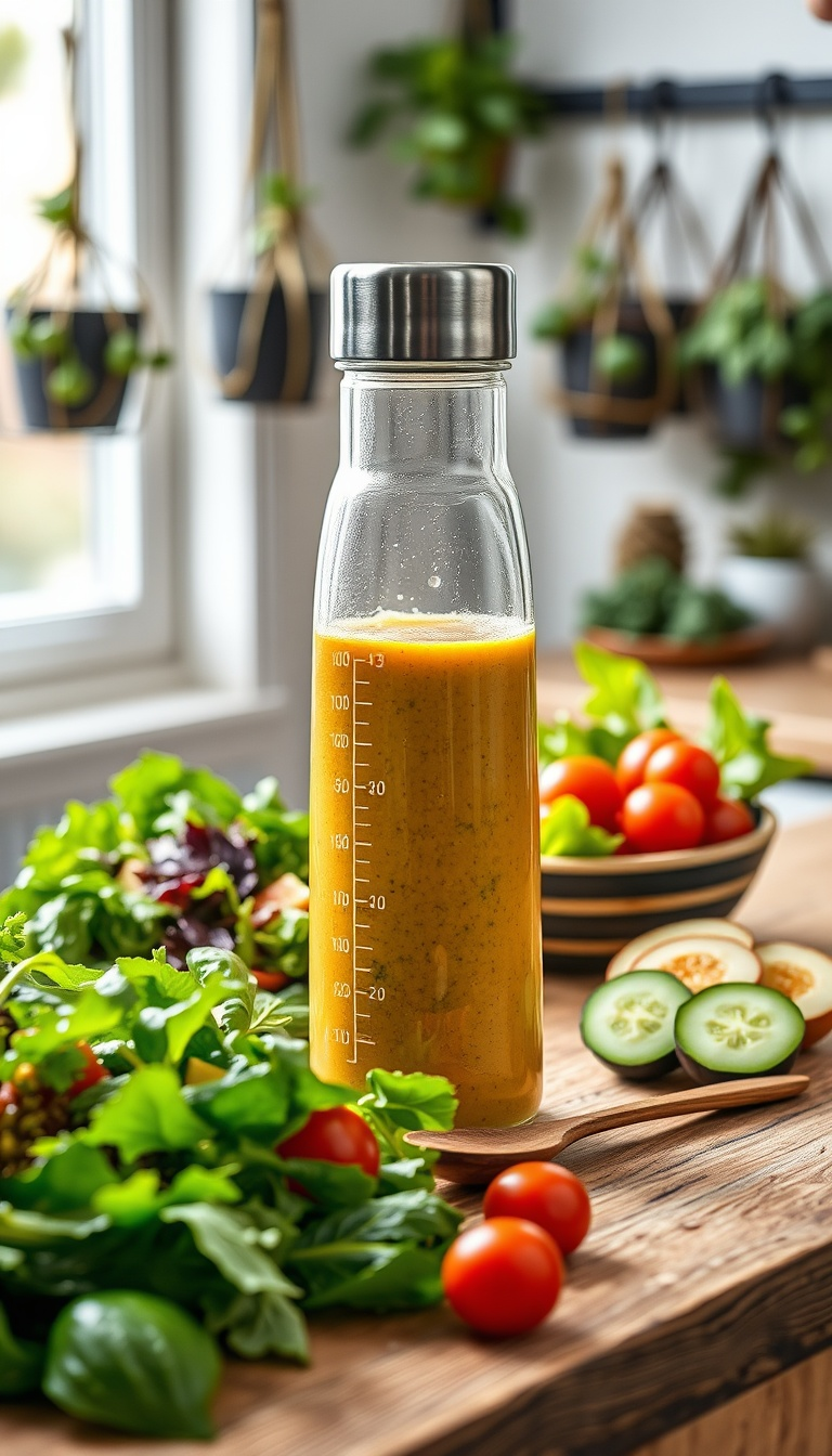 SILBERTHAL Shaker dressing van glas, 300 ml, met 3 recepten en deksel, slasausfles, herbruikbare kruidenmixer, picknick en barbecue, zonder druppels SILBERTHAL Shaker dressing van glas, 300 ml, met 3 recepten en deksel, slasausfles, herbruikbare kruidenmixer, picknick en barbecue, zonder druppels