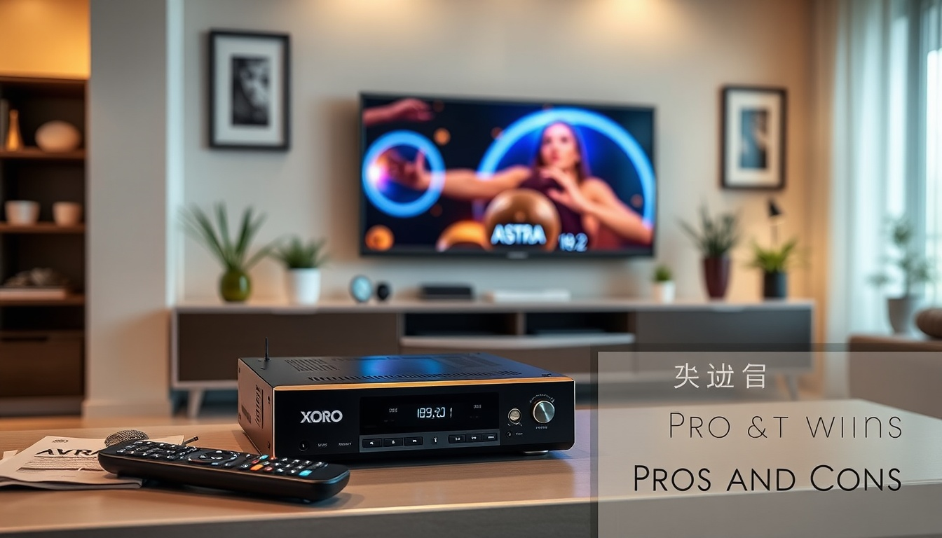 XORO HRS 8660 - Digitaler Satellitenreceiver