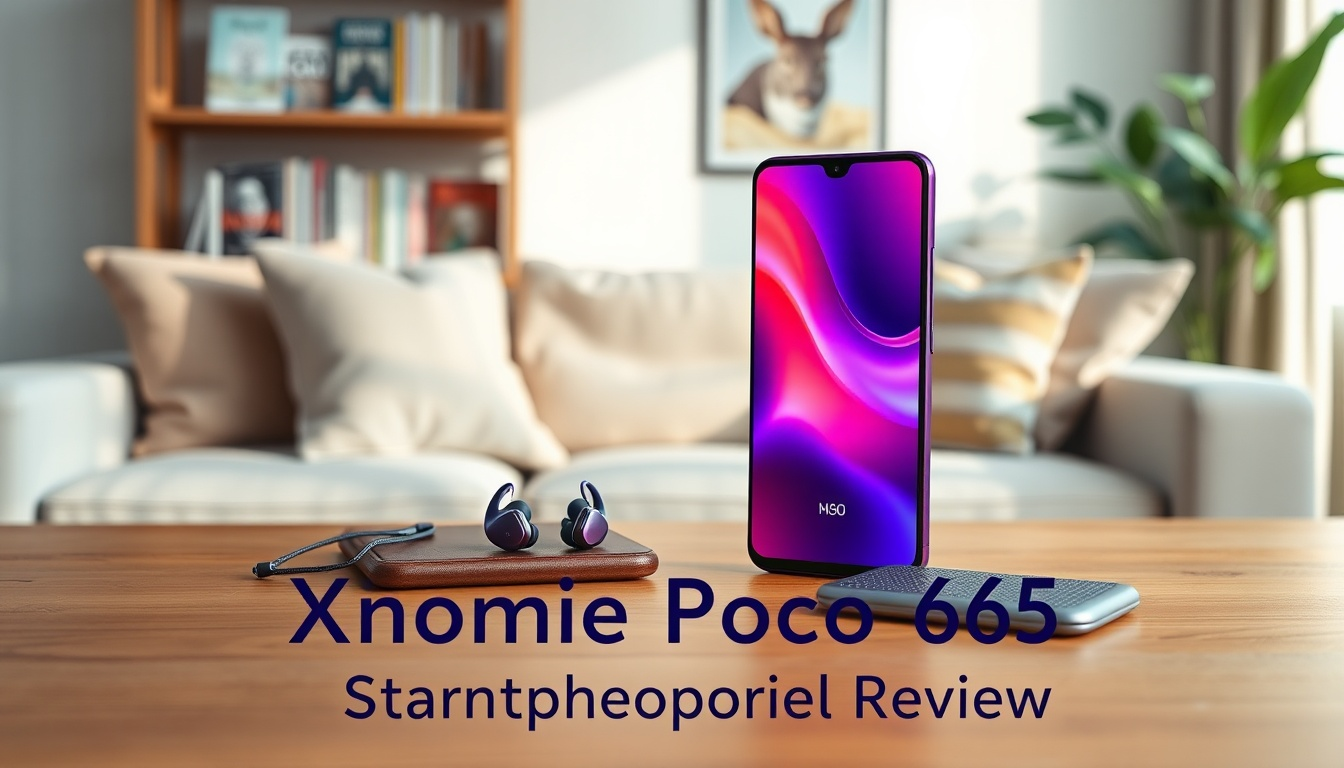 Xiaomi Poco C65 Smartphone Purple Test