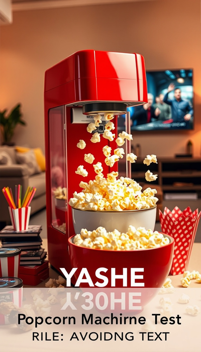 YASHE Popcornmaschine Test