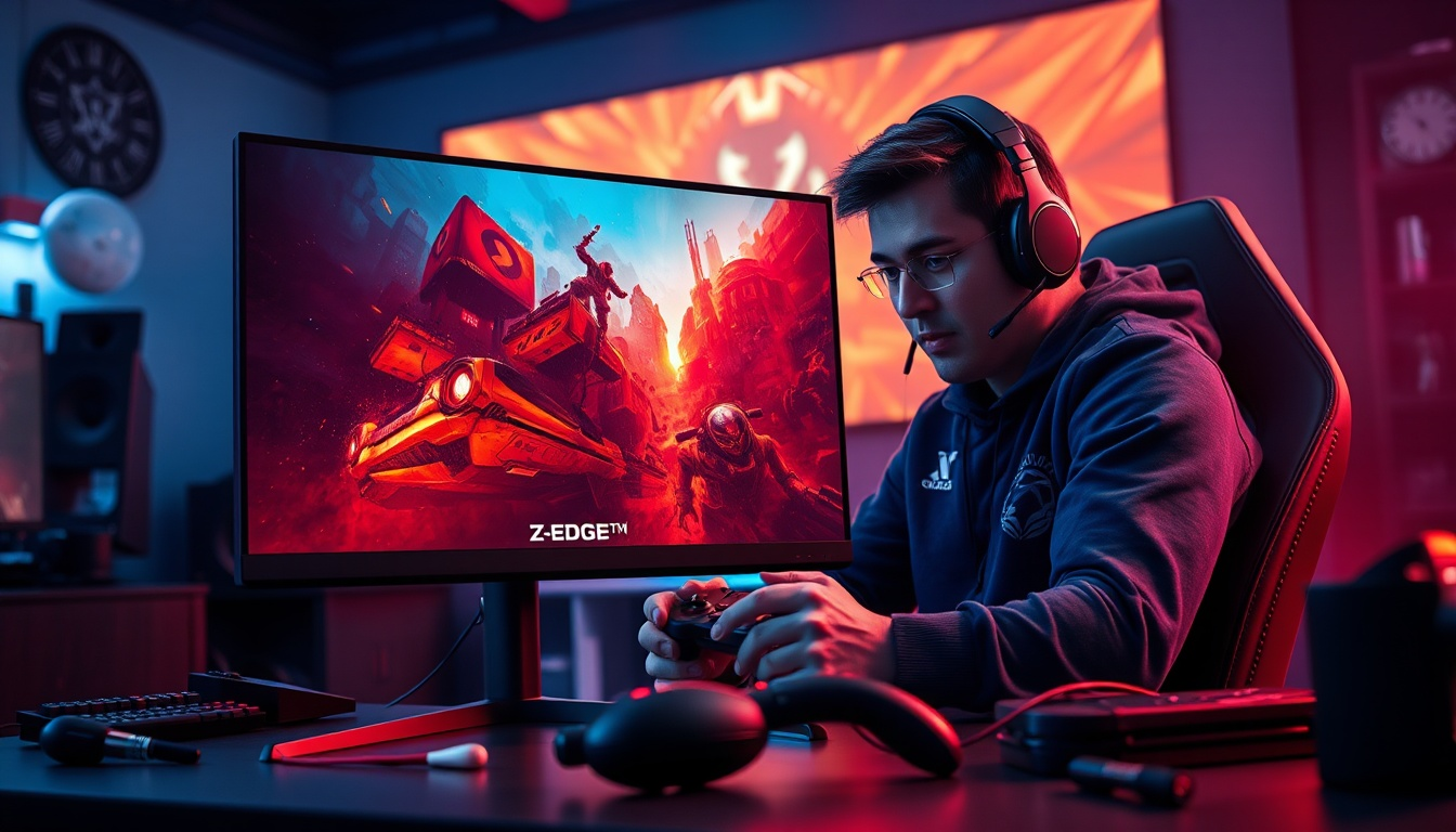 Z-Edge 27 Zoll Curved Gaming Monitor Test