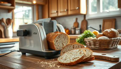 ritter compact 1 Elektrischer Allesschneider Brotschneidemaschine aus Metall Test