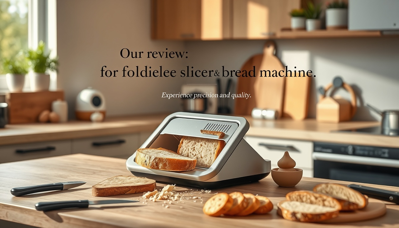 ritter markant 01 Klappbarer elektrischer Allesschneider Brotschneidemaschine Test