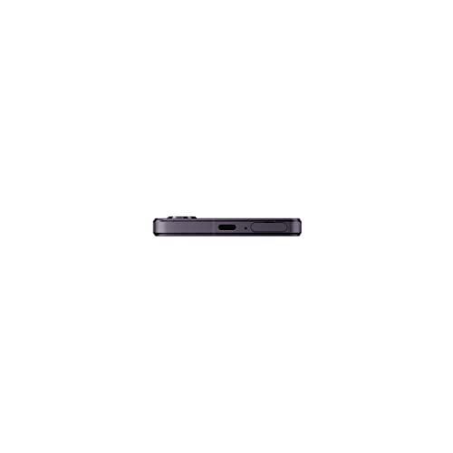 Sony Xperia 1 IV (5G Smartphone, 6,5 Zoll, 4K HDR 120 Hz OLED-Display, Dreifach-Kamera mit optischem Zoom (ZEISS T*), 3,5-mm-Audio, Dual SIM) 24+6 Monate Garantie [Amazon Exklusiv] violett